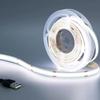 DC5V COB LED Strip Light with USB power supply 320LEDs/m high-density flexible lighting 3000K/4000K/6000K indoor Light Strip Tv Backlight