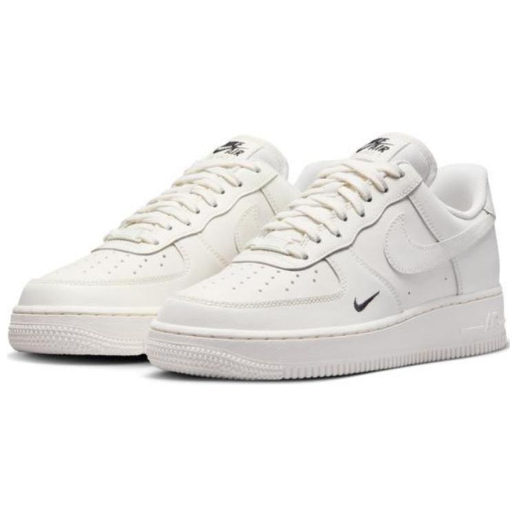Nike Air Force 1 07 Essential Sail Black Women Sneakers Cream HF1058-133
