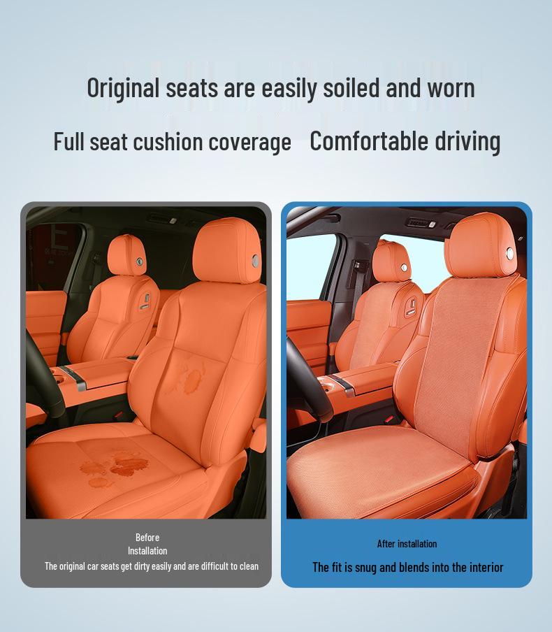 Ideal Special Suede Breathable Non-slip Seat Cushion for L6-L9 Models, Summer Protection Pad