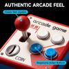 Retro Arcade Switch Panel Arcade Light Switch Cover Vintage Game Room Wall Accent with Joystick and Colorful Buttons Arcades Style Wall Art