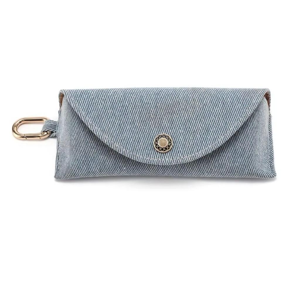 Dustproof Sunglasses Bag with Hook Eyeglasses Pouch Fashion Cosmetic Bag  fGlasses Organizer