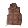 Andagain Essential Light Padded Vest (Brown)