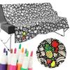 Diy Coloring Blanket With 24 Markers Color Your Own Cozy Velvet Throw Blanket For Kids Adults Creative Gift For Home Decor