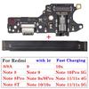 USB Charging Charger Main Motherboard Flex Cable For Xiaomi Redmi 8 8A 9 Note 8 8T 9 10 10X 10S 11 11S Poco F1 F2 M4 X4 Pro 5G