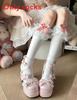 Cotton Lolita Knee Socks With Sweat Absorption For Girls Spring Summer