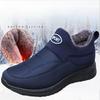 Winter Casual Shoes Fleece-lined Thickened Men's Snow Boots Men's Insulated Cotton-Padded Shoes