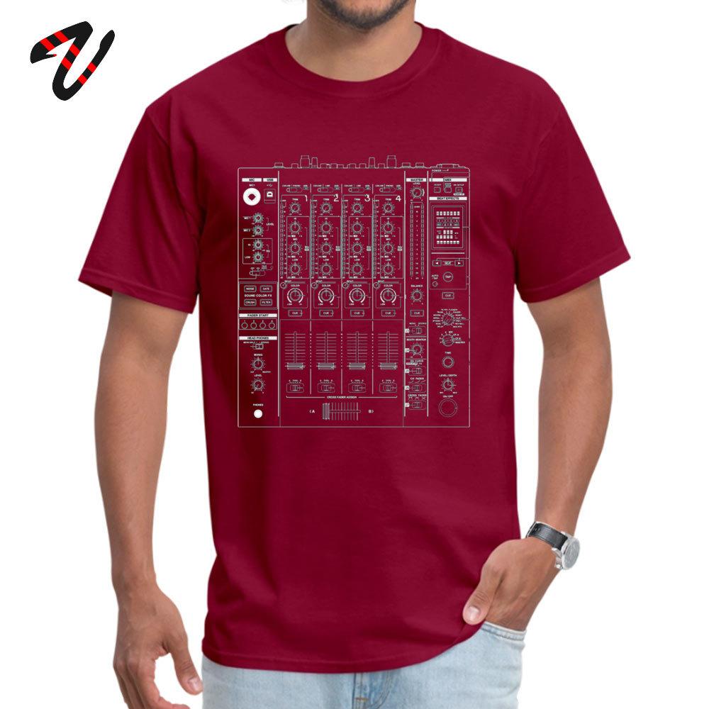 Reines Rasta Männer Programmierer Ärmel DJ Mixer T-Shirt Fitness Enge Oberteile T-Shirts Neues Design bequemes Rundhals-Oberteil T-Shirts