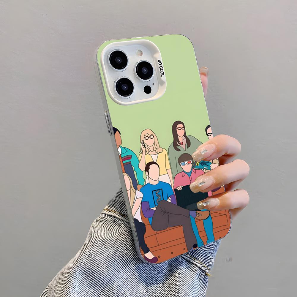 The Big Bang Theory Phone Case For IPhone 17 Pro Max 15 Pro 16 14 Plus 12 13 Mini 11 Pro Shockproof Colorful Cover