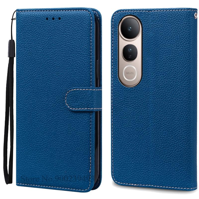 For Vivo V50 Lite Case Leather Wallet Flip Cover For Vivo V50 Lite 5G Case Stand Book Phone Cover Coque Fundas Shell