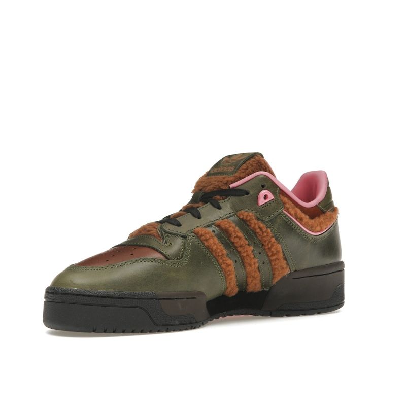 Adidas The Simpsons X Rivalry Low Werewolf Flanders Unisex Sneakers Green Wild-Brown Wild-Pine IF7190