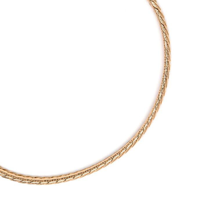 Armband - LUXENTER - Tifei - Sterlingsilber 925 - 18 Karat Gelbgold plattiert - Graviert