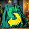 Subway Flannel Blanket, Use for Birthday/Holiday Gift, Soft Blanket for Sofa/Bed/Camping/Office/Tourism Use,All Seasons