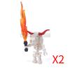 MOC Halloween Building Blocks Skeleton Army Knight Figures Flame Horse Medieval Vampire Furniture Assembly DIY Bricks Toys Gifts