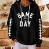 Women's Long Sleeve Hooded Sweatshirt Casual Top for Everyday Wear
