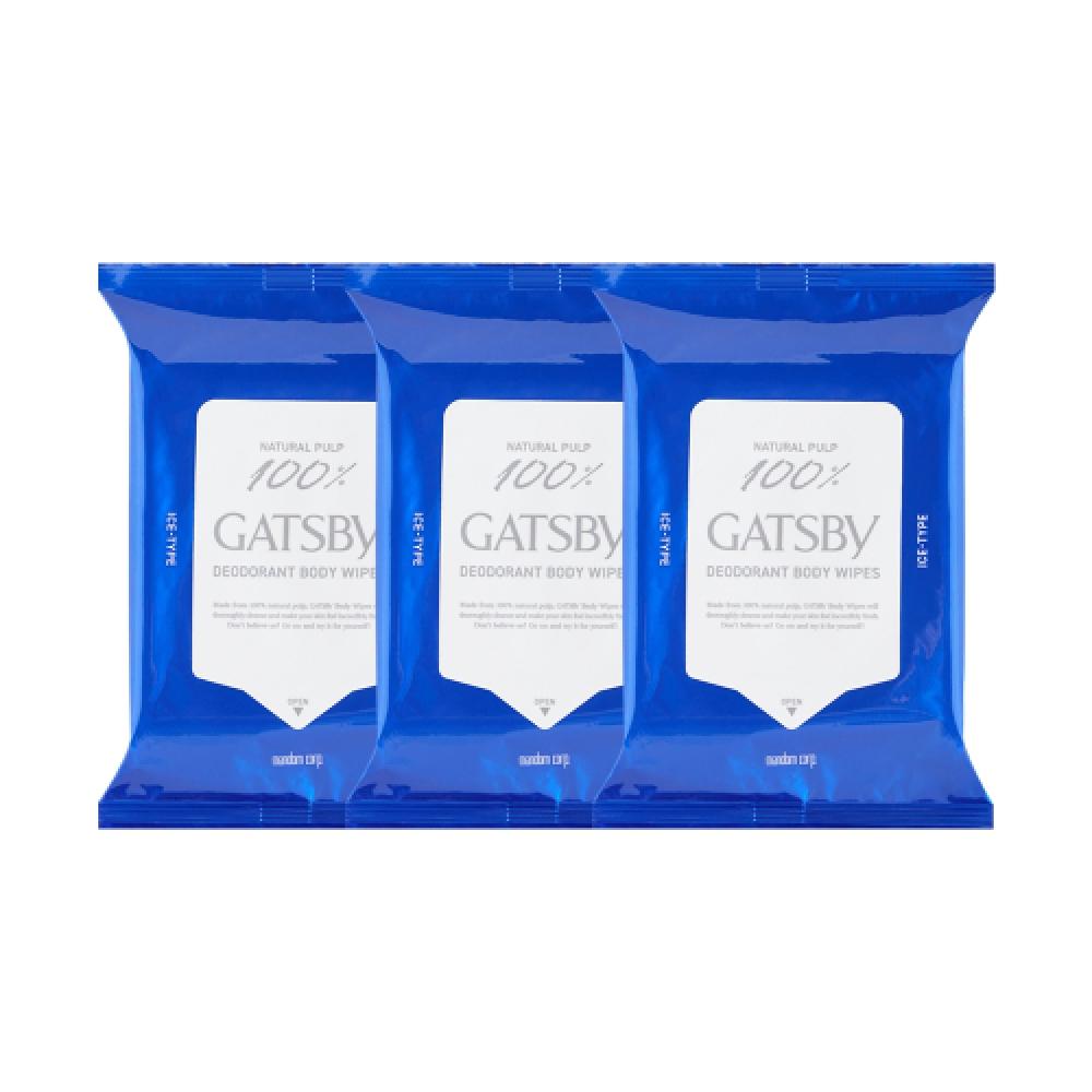 Gatsby Ice Deodorant Body Paper Ice Citrus 10 Sheets 3 FREE