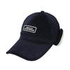 SPORTS ILLUSTRATED Velvet Earflap Hat (Black)