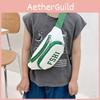 Cute Autumn Childrens Letter Chest Bag Leisure Outing Shoulder Crossbody Bag