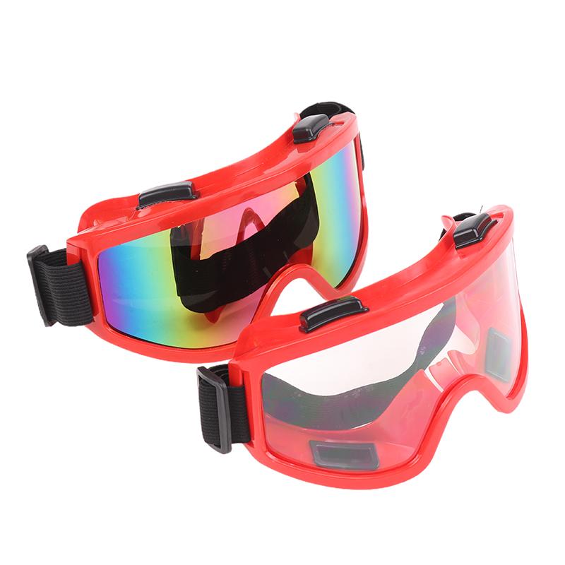 1 Piece Splashproof Dustproof Windproof Sandproof Anti-Fog Transparent Riding Skiing Sports Glasses Professional Goggles