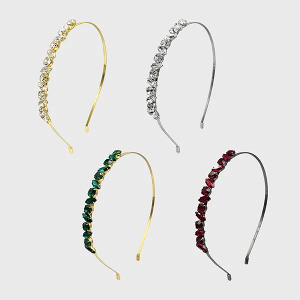 Oval Crystal Hairband JP-24-503HB
