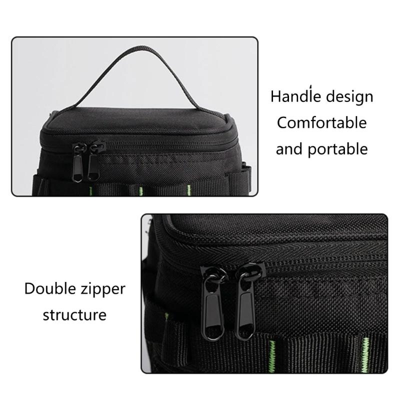 Przenośna Torba na Przyprawy Torba Organizery na Słoiczki z Przyprawami Uchwyt na Butelki z Przyprawami Mini Butelka na Przyprawy Pojemnik na Przyprawy