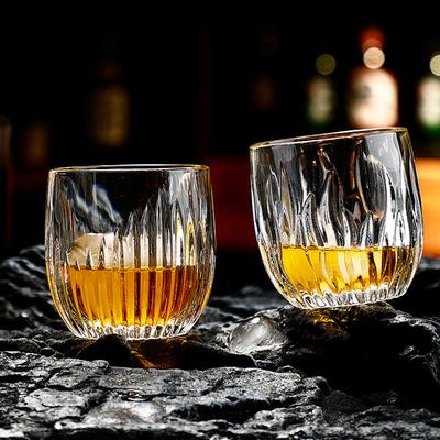 260ml 9.6oz Taça de Vinho Estrangeiro Criativa Taça de Vinho Elegante Copos Transparentes para Iced Latte Mocha Copos para Uísque Brandy Presentes de Feriado