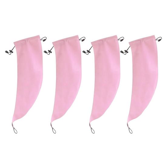 1/2/3/4/5Pcs Waterproof Hair Sleeve Styled Hair Protection Crown Quick Root Washing Shower Cap Travel Friendly Ponytail Long Hair Cover