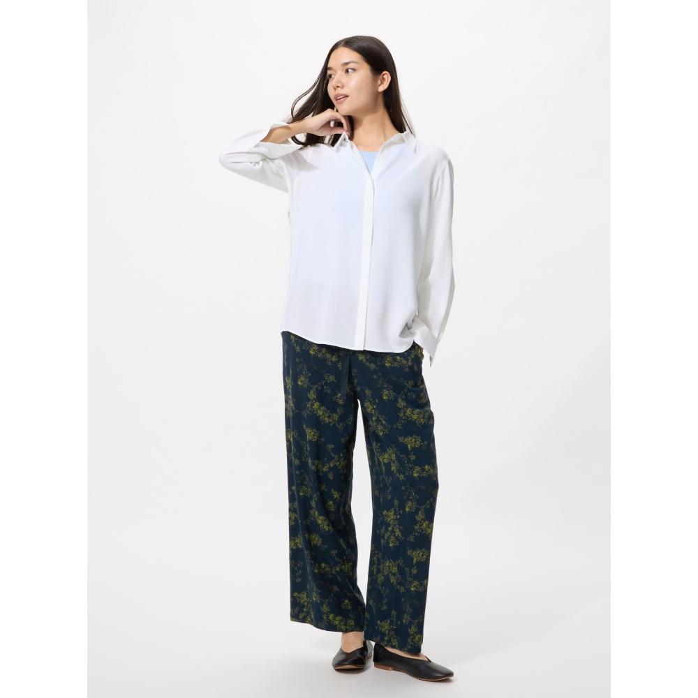Uniqlo Japan Rayon Print Long Pants