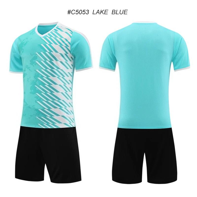 Digital Printing Football Training Uniform Polyester Football Uniform Kits Set Soccer Training Clothes