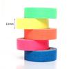 5pcs Sets UV Cotton Glow In The Dark Neon Gaffer Tape SelfAdhesive Fluorescent Floors Multicolored Easy Removed Wall Room Decor