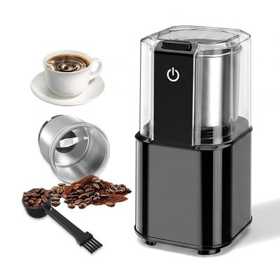 Lazyme Electric Coffee Grinder Stepless Grind Separable [Cup Washable, 18,000 RPM] Adjustment, Design, Multi-functional.