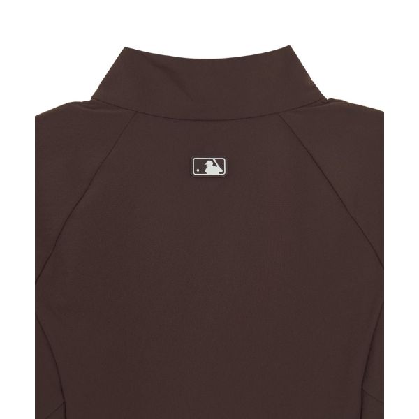 MLB San Francisco Giants FW/AW26 Stand Collar Solid Color Waist Cinching Sports Hoodie Women hoodies 3FWJB7164-14BRD