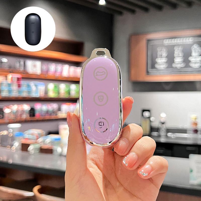 TPU Key Case for Li Auto L6 L7 L8 L9 Mega One, Full Protection Key Cover