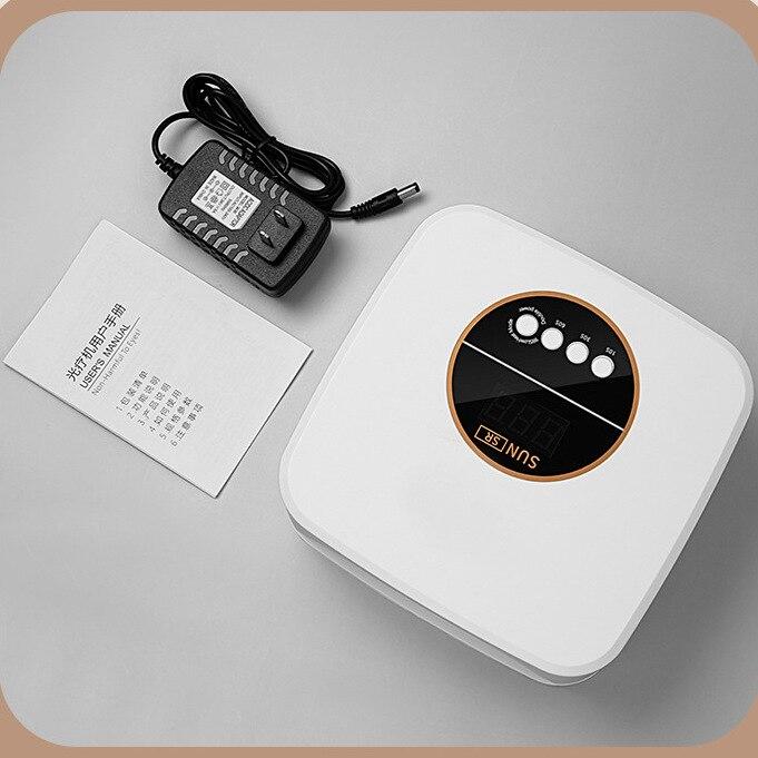 

Светодиодный индукционный светотерапевтический аппарат для маникюра, специальный красный свет, 5 секунд, быстросохнущая лампа для выпечки, не делает ногти черными