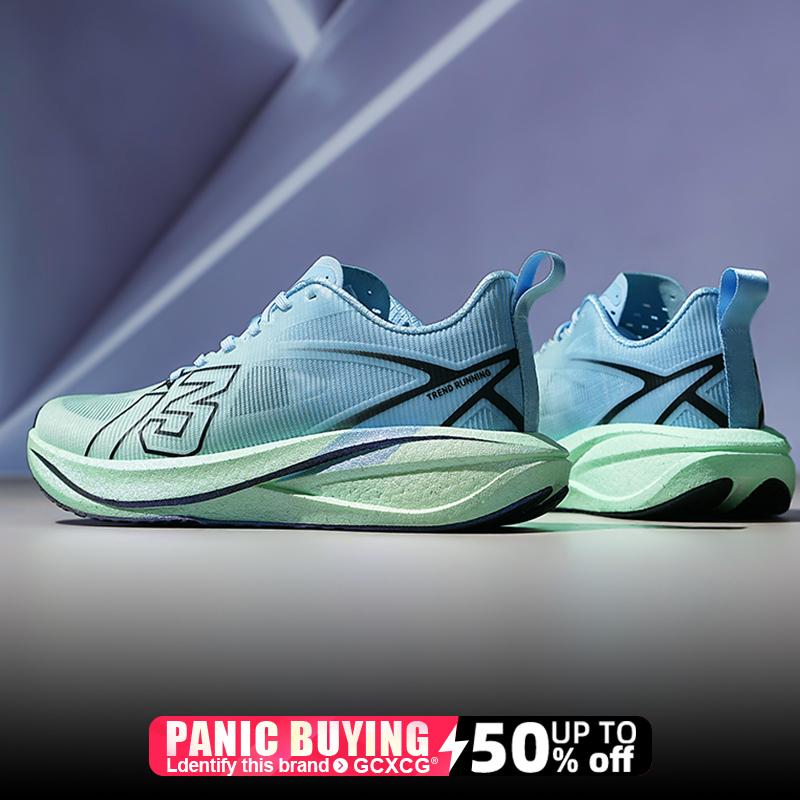 

Кроссовки для бега Speciality Carbon Board Marathon Мужские спортивные дышащие легкие женские удобные спортивные нескользящие кроссовки 45 синий