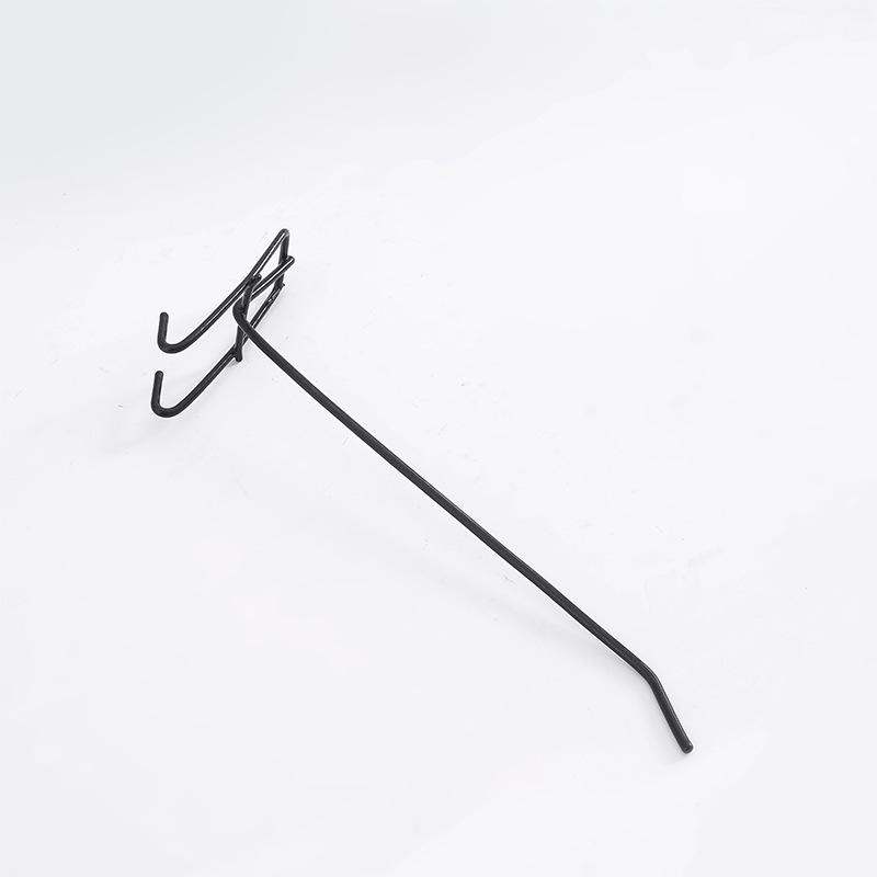Black & White Boat-Shaped Mesh Panel Jewelry Shelf Hook