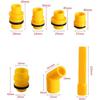 15 Pieces Radiator Coolant Filling Funnel Set No Spill Coolant Funnel Set Portable Cooling System Tool Accessory