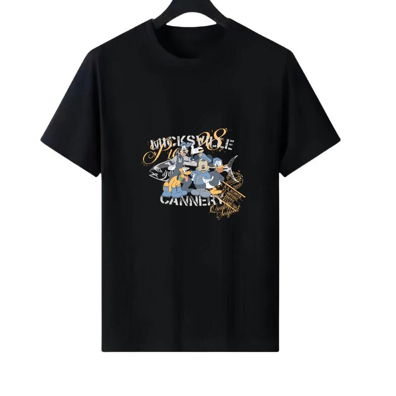 Mickey Friends Cannery Seafood T-shirt XXXXL