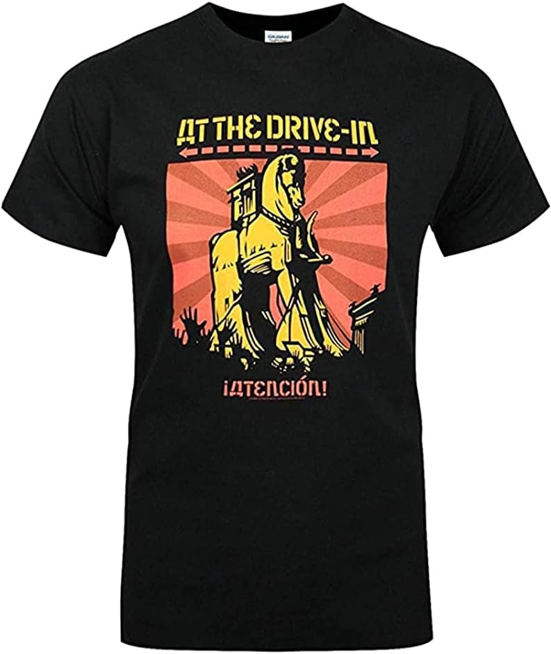 at The Drive in Atencion Men T Shirt M чёрный