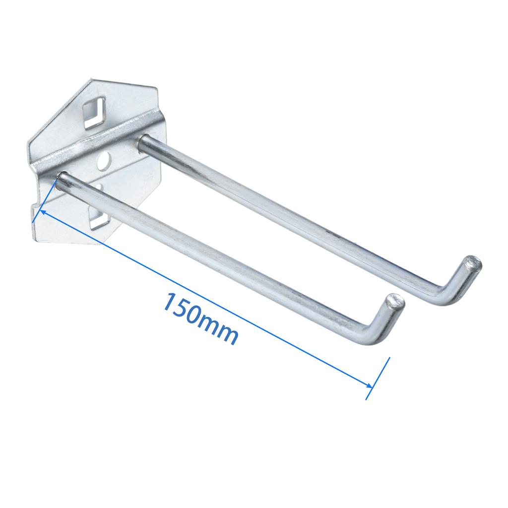 Stahl Wandmontierte Haken Lochplatte Haken Werkzeugaufbewahrungsregal Garage/Garten/Küche Organizer Hammer/Zangen/Spule/Säge/Schraubenschlüssel/Bänder
