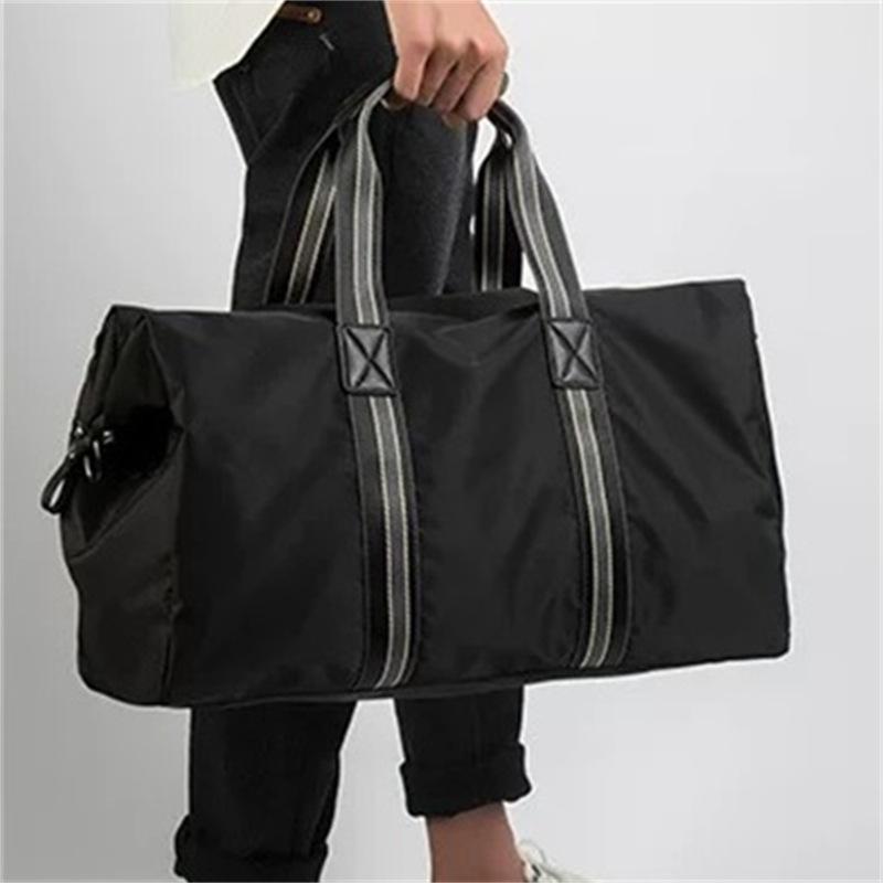 TS JYL laptop bag,Korean Lightweight Oxford Travel Bag Large Capacity Multi-Function Duffel