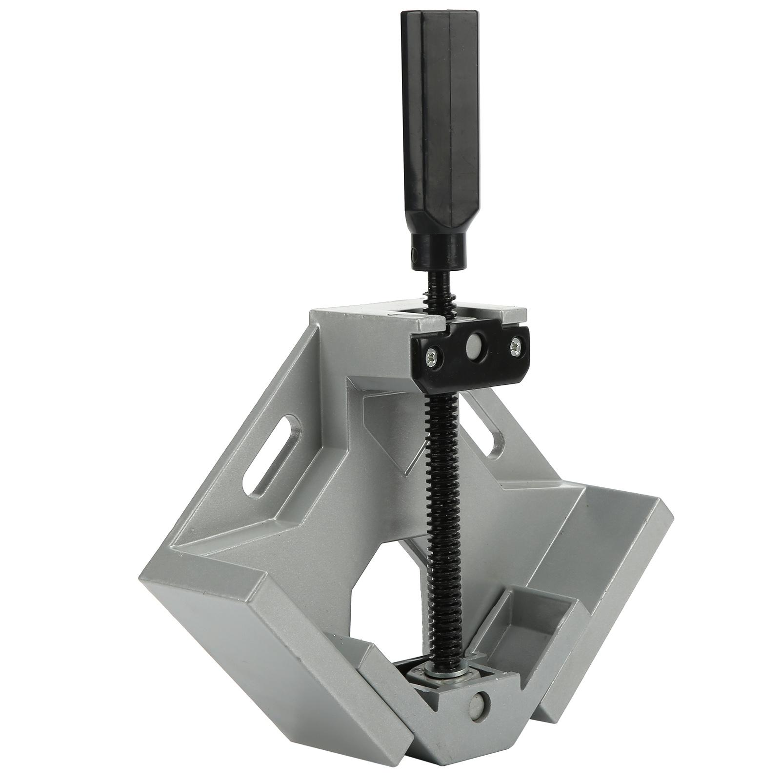 

Угловой зажим с прямым углом, одноручный инструмент для деревообработки под углом 90 градусов для обустройства дома