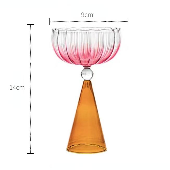 1pc Champagne Coupe Cocktail Glass Flutes Glass Whiskey Cups Tall Glasses Glass Cups Champagne Flute Wine Goblet