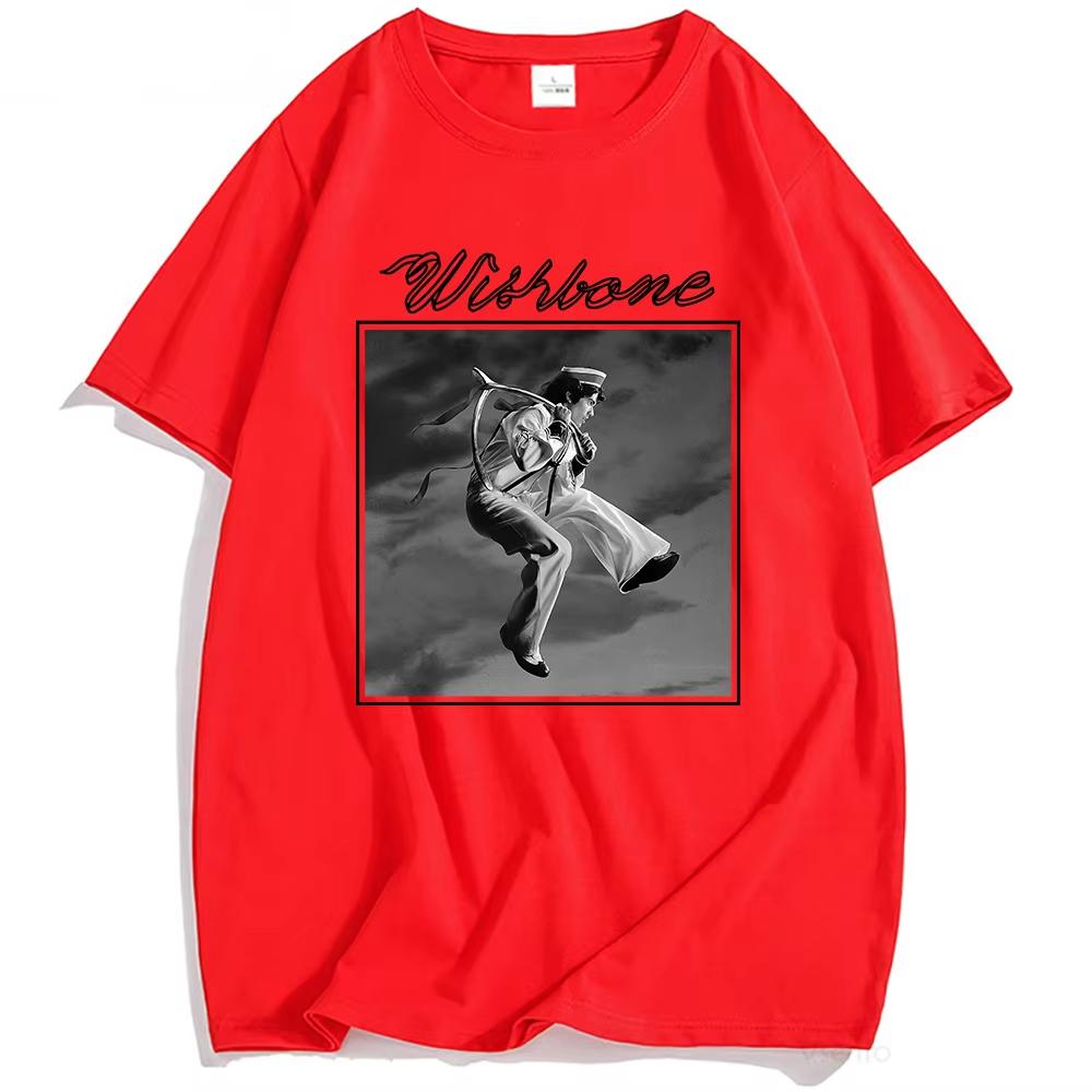 Wishbone Conan Gray T-shirt Summer Casual 2026 Album Tshirts Cotton Short Sleeve Unisex Streetwear Oversized Tshirt Short Sleeve Casual Clothing