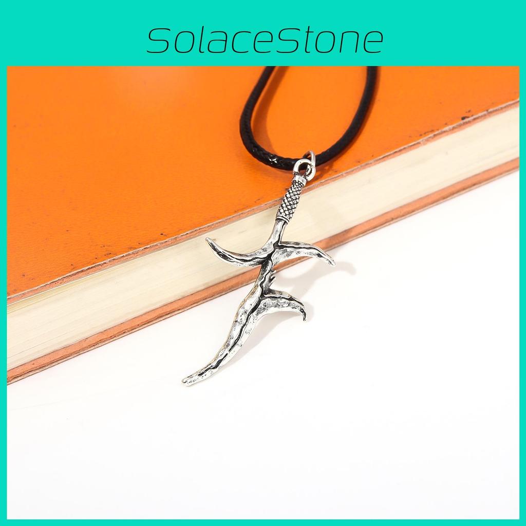 Necklace Sword Melina Alloy Pendant Retro Jewelry Collectors For