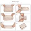 8 Pcs Packing Cubes Set, Waterproof Travel Luggage Organizer Bags, Multi-Size Clothes Underwear Shoe Storage Packing Cubes
