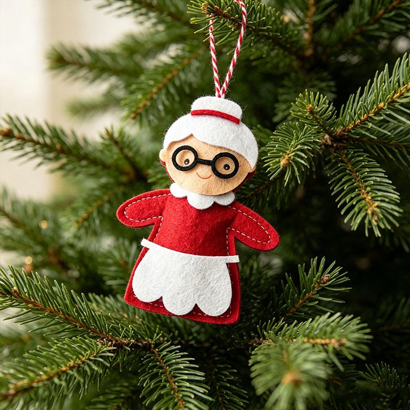 1pc Snowman Cute Hanging Pendants Cartoon Xmas Tree Party Decoration Christmas Santa Claus