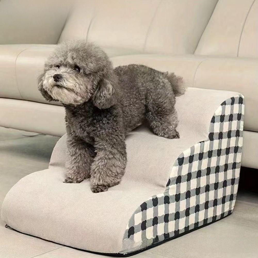 Washable Dog Stairs Anti-slip Pet Staircase New Pet Safety Ramp  Sofa
