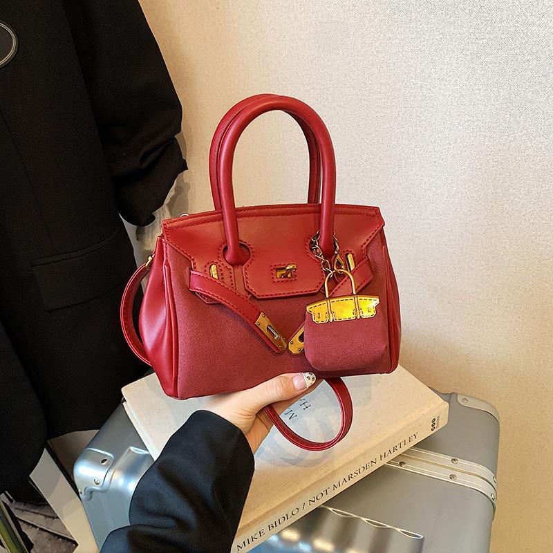 All-match messenger bag, portable platinum bag, small bag