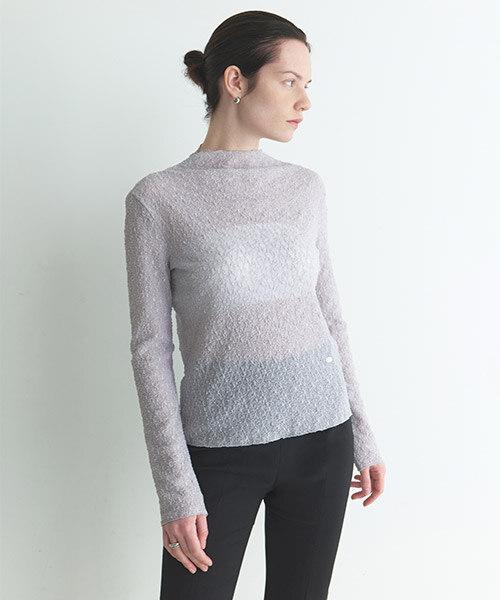 Onaenon Lace See-Through T-Shirt New6Se231