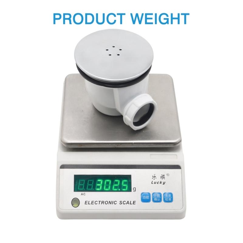 Durable Shower Tray Waste Trap Long Lasting Tray Drain Waste Trap Odor-proof Plastic Floor Drain for Your Bathroom